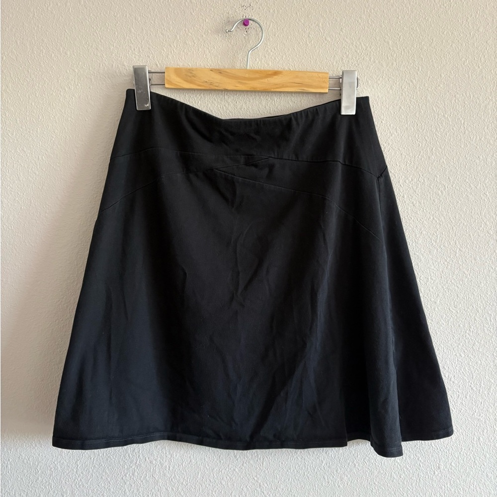 Patagnoia Vitaliti A-Line Skirt Cotton Black Casual Women Small Outdoors Hiking - Picture 2 of 7